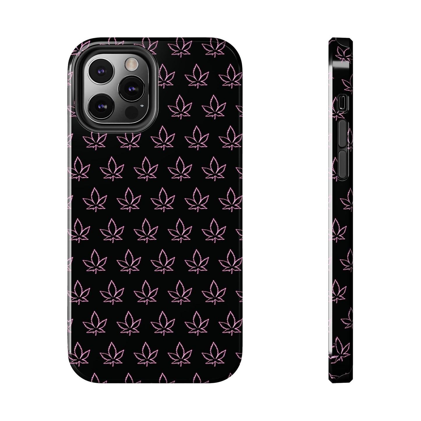 Pink Leaf Case