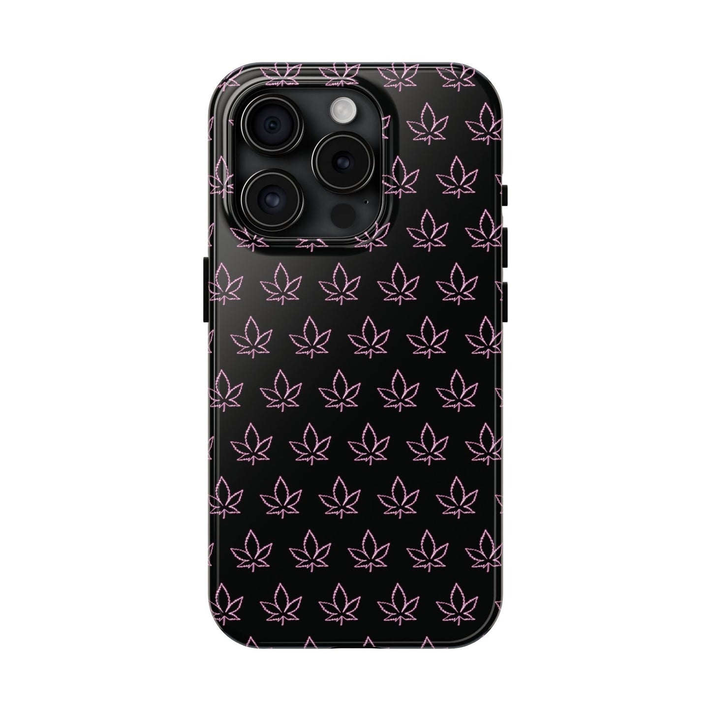 Pink Leaf Case