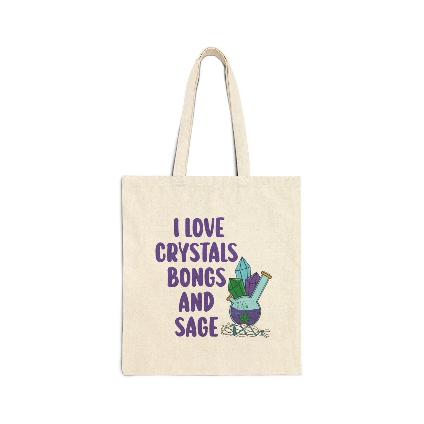 Crystals, Bongs and Sage Tote