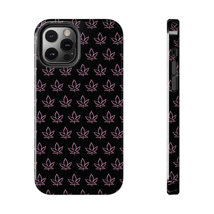 Pink Leaf Case