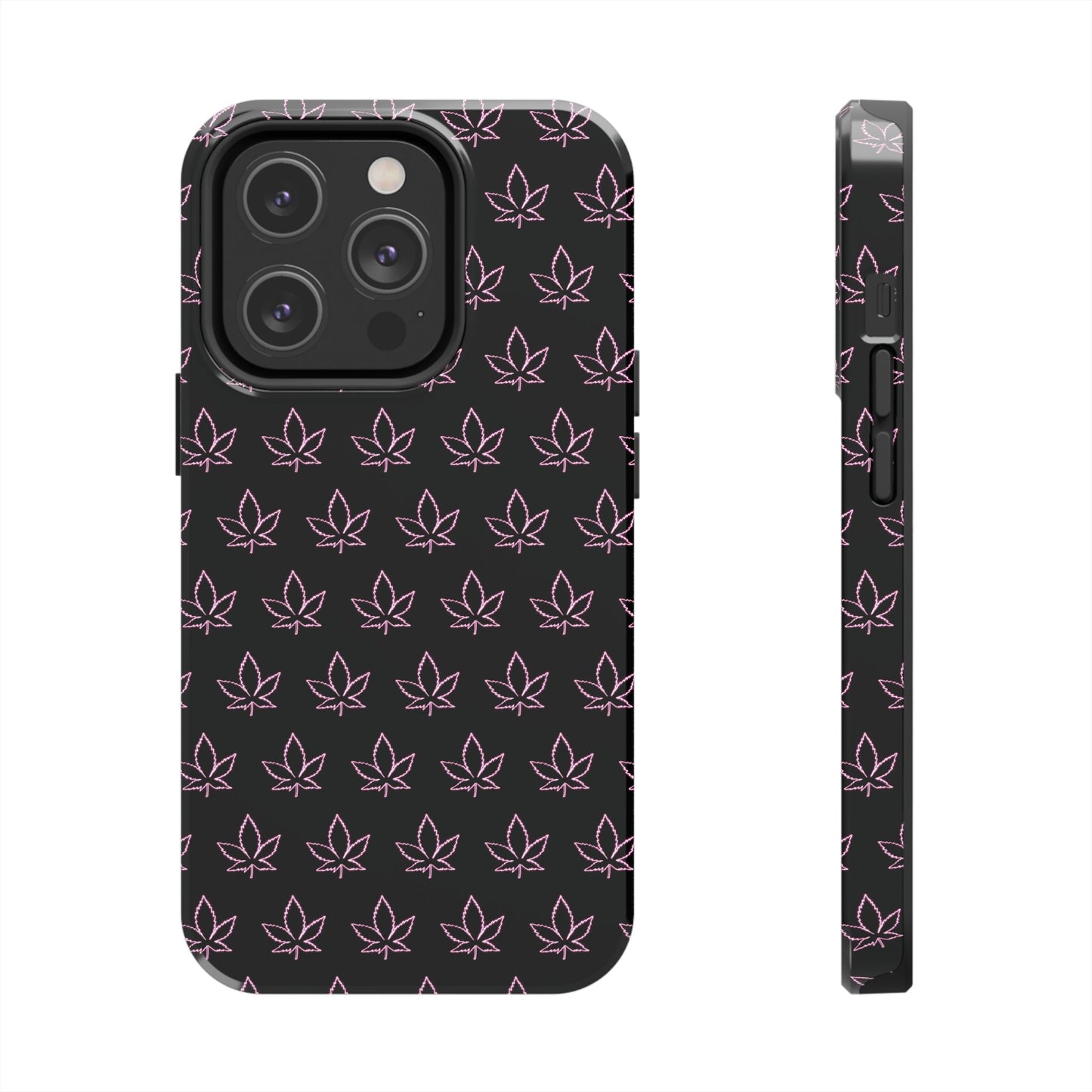Pink Leaf Case