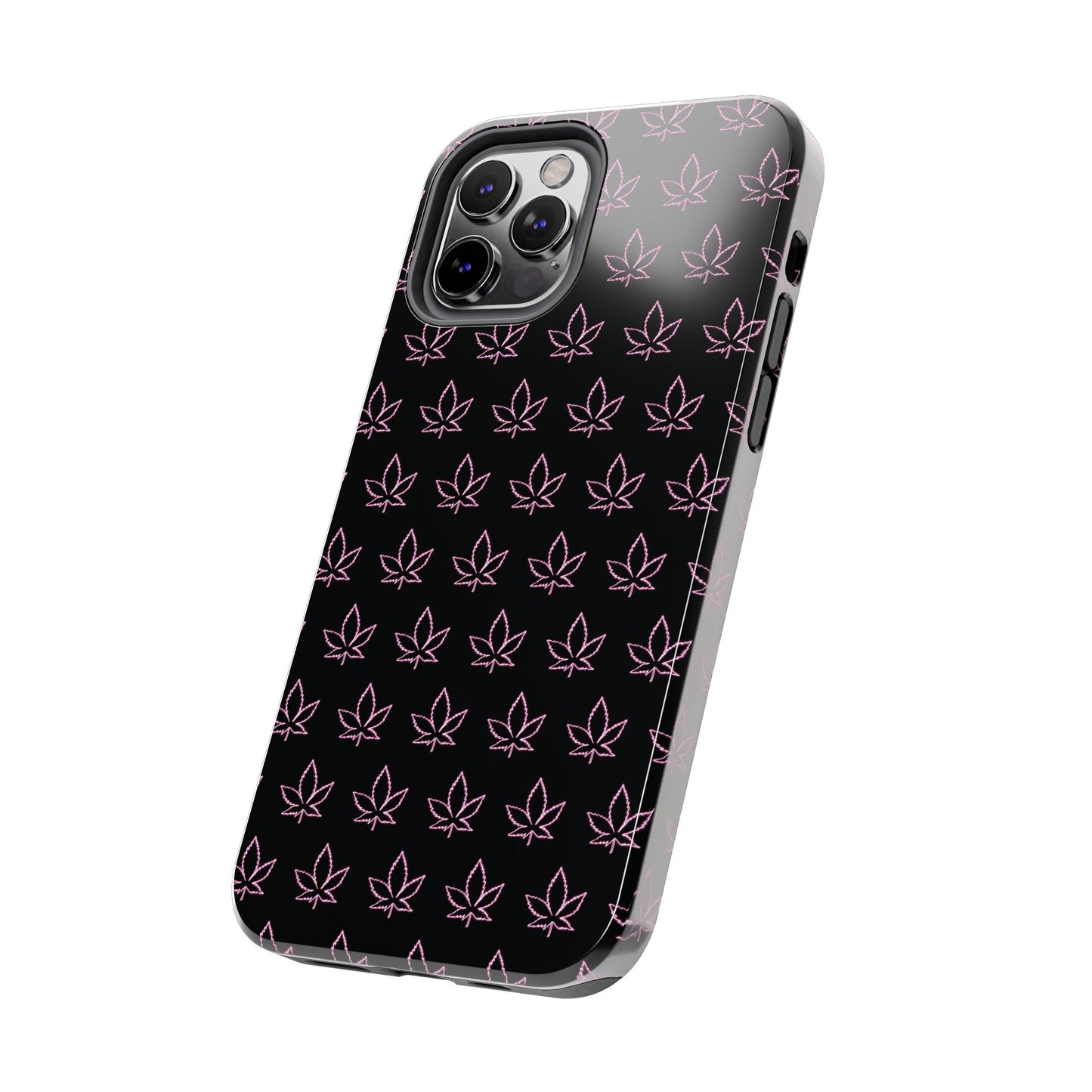 Pink Leaf Case