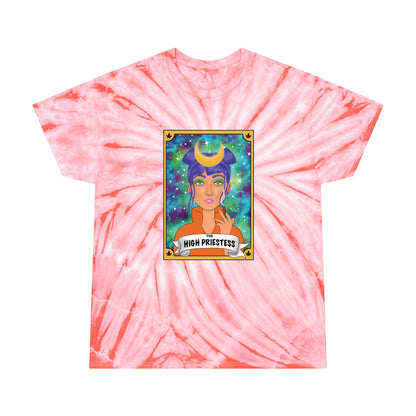 The High Priestess Tarot Tie-Dye