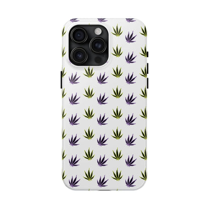 Green and Purple Leaves Case