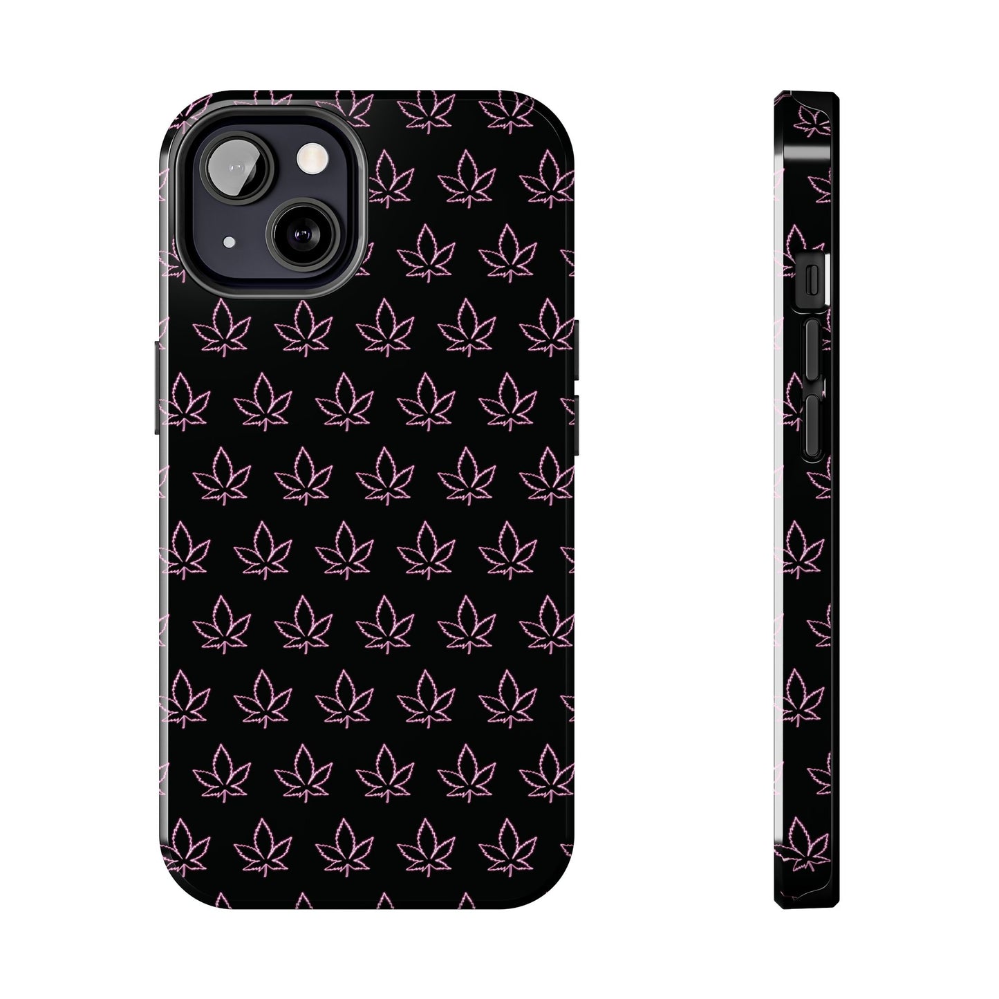 Pink Leaf Case