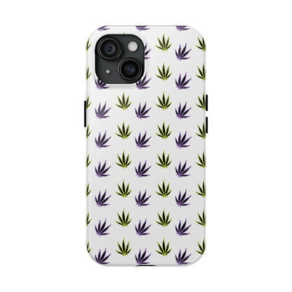 Green and Purple Leaves Case