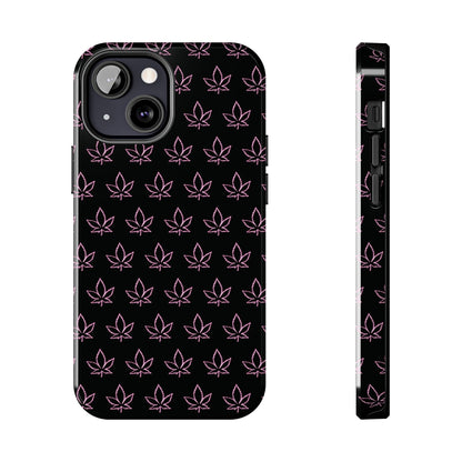 Pink Leaf Case