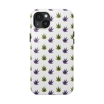 Green and Purple Leaves Case