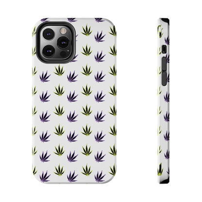 Green and Purple Leaves Case