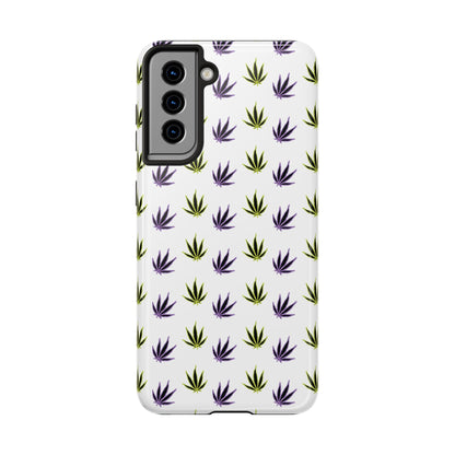Green and Purple Leaves Case