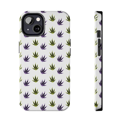 Green and Purple Leaves Case