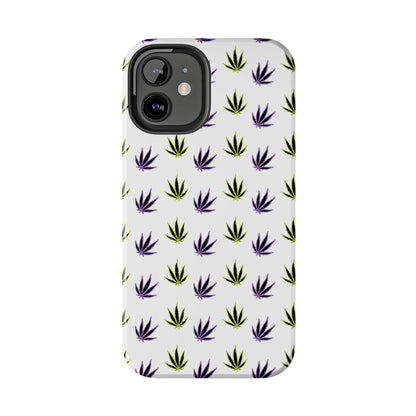 Green and Purple Leaves Case