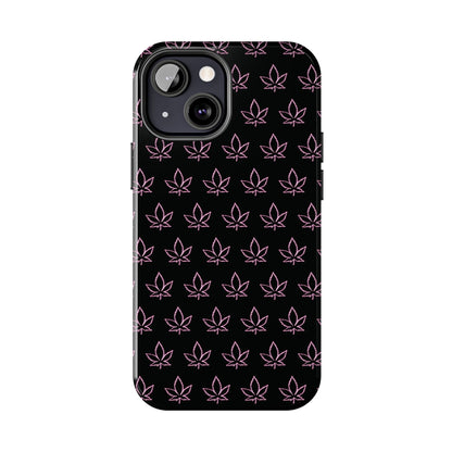 Pink Leaf Case