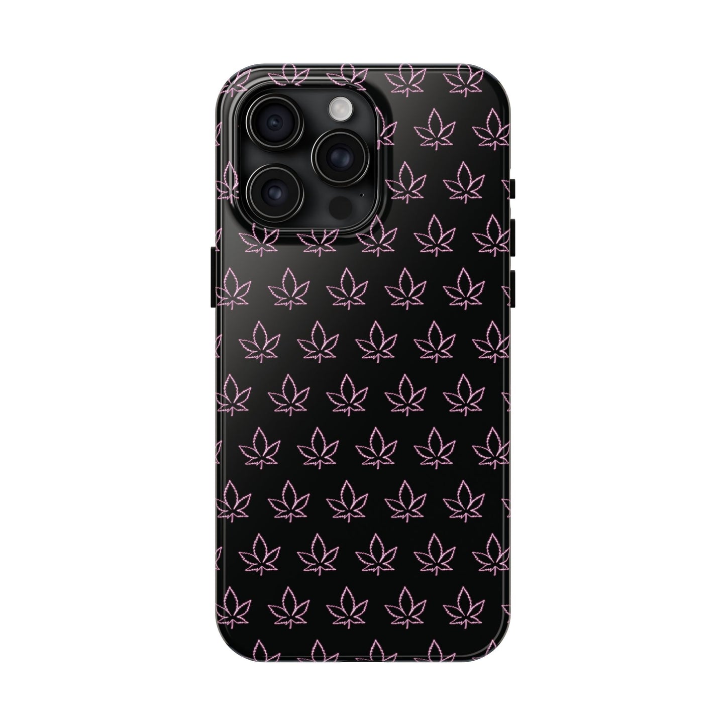 Pink Leaf Case