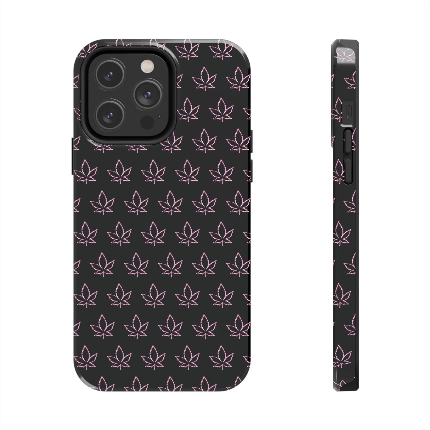 Pink Leaf Case