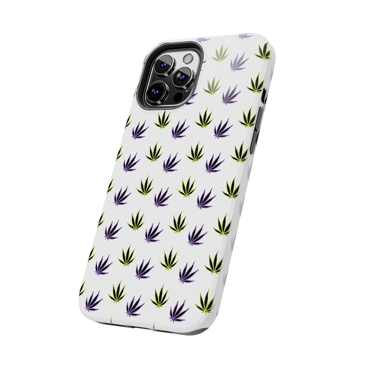 Green and Purple Leaves Case