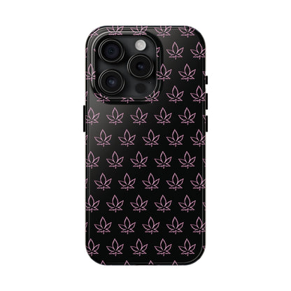 Pink Leaf Case