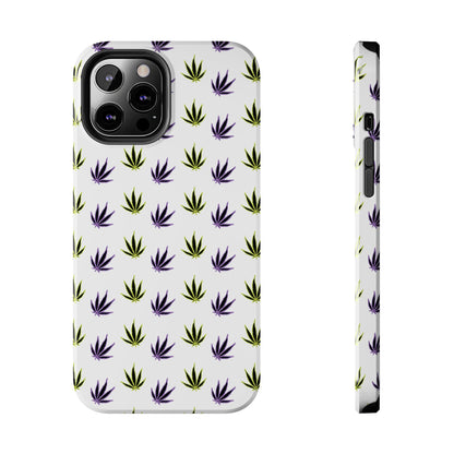 Green and Purple Leaves Case