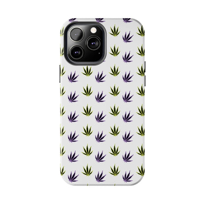 Green and Purple Leaves Case