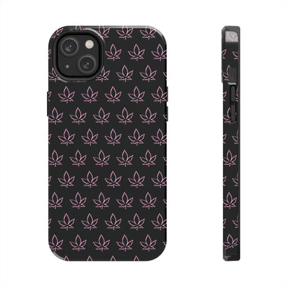 Pink Leaf Case