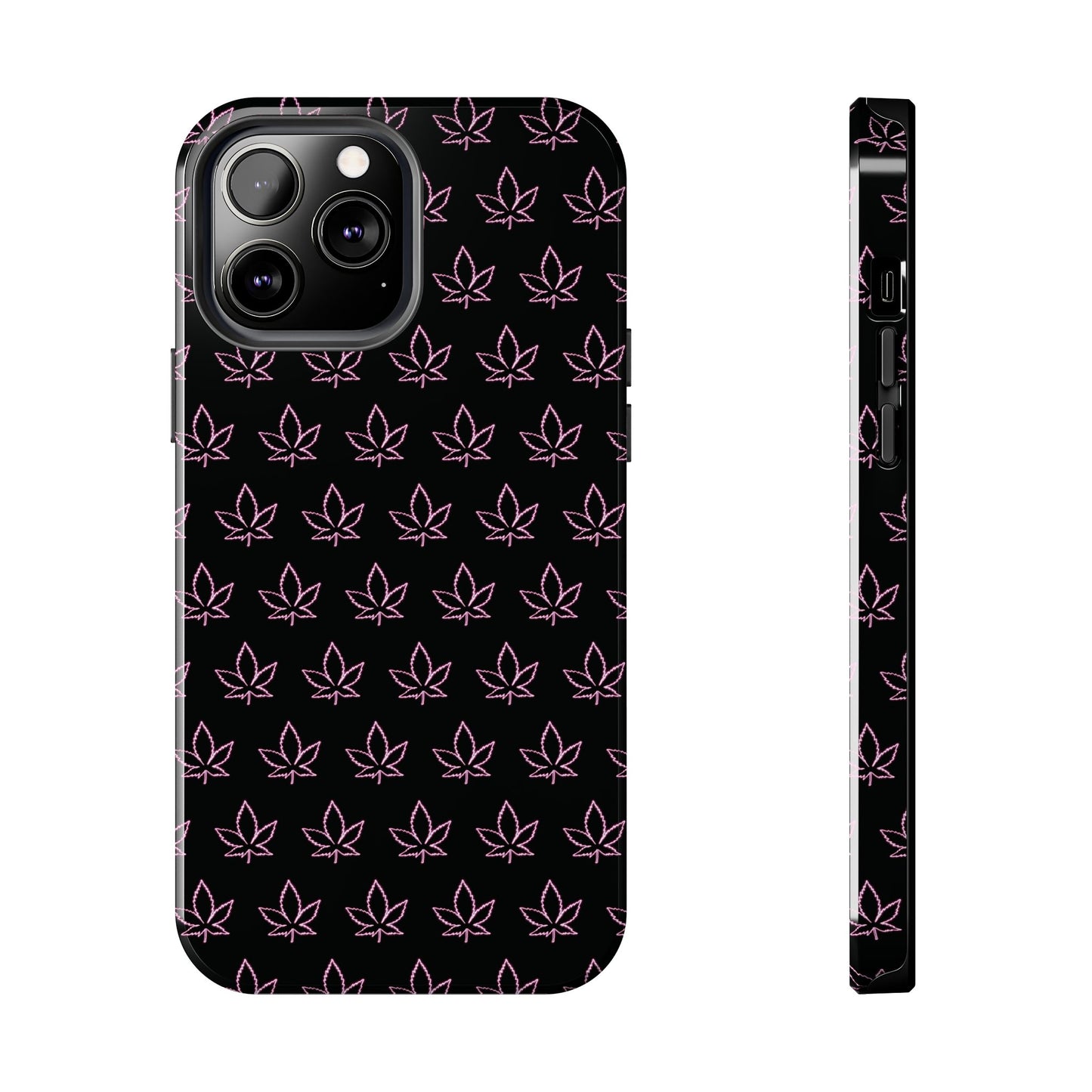Pink Leaf Case