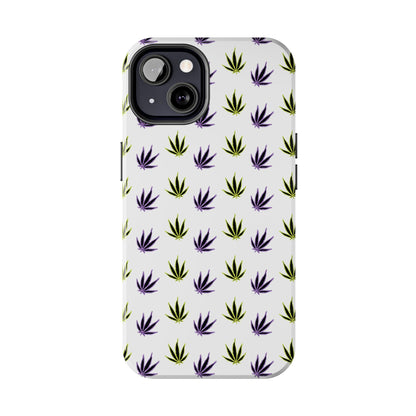 Green and Purple Leaves Case