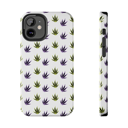 Green and Purple Leaves Case