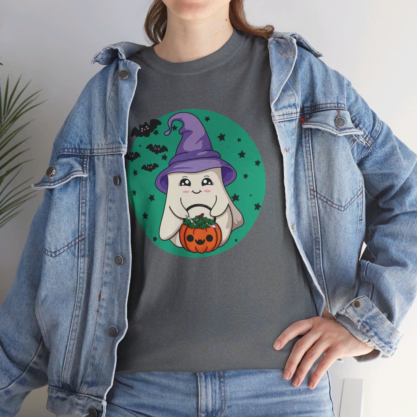 Ghost Pumpkin Bucket