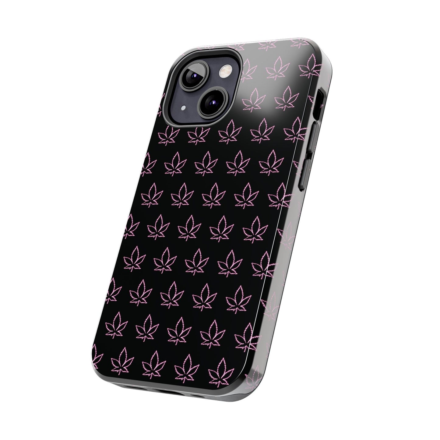 Pink Leaf Case