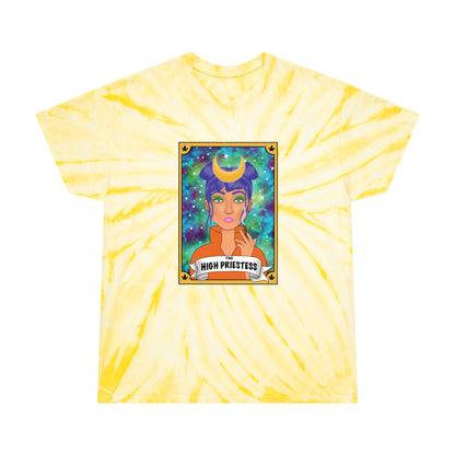 The High Priestess Tarot Tie-Dye