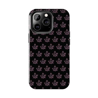 Pink Leaf Case