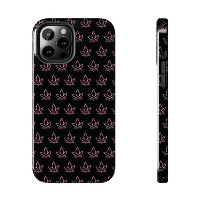 Pink Leaf Case