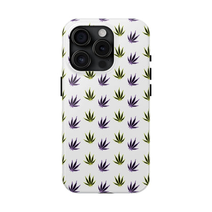 Green and Purple Leaves Case