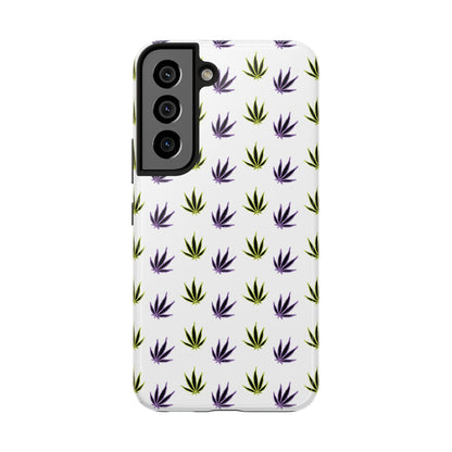 Green and Purple Leaves Case