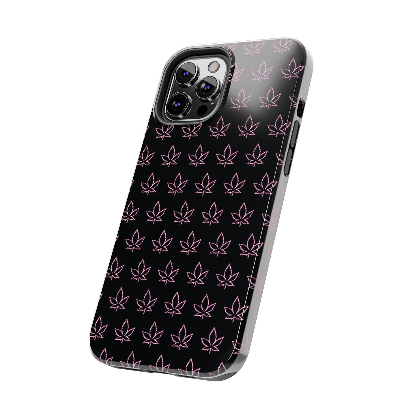 Pink Leaf Case