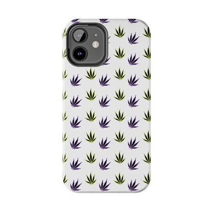 Green and Purple Leaves Case