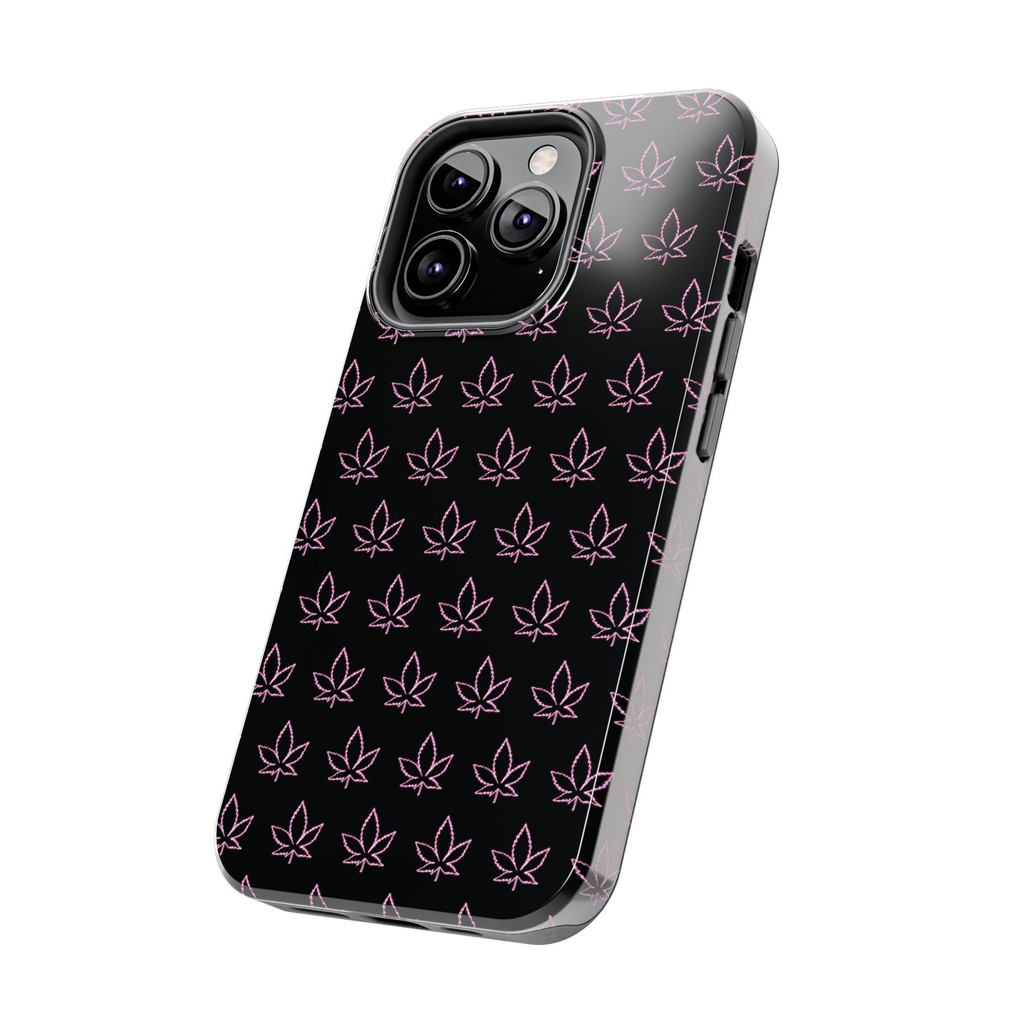 Pink Leaf Case