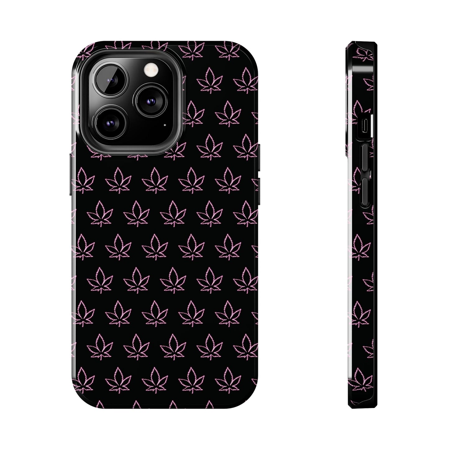 Pink Leaf Case