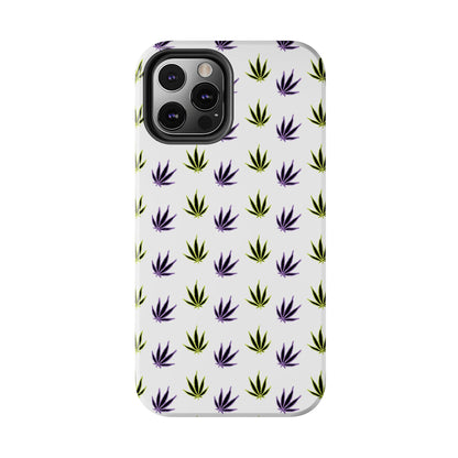 Green and Purple Leaves Case