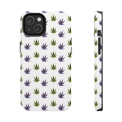 Green and Purple Leaves Case